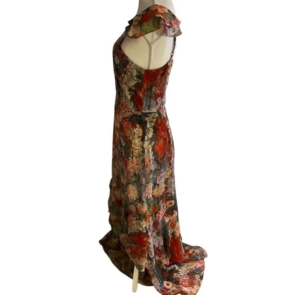 COPY - Hutch Coley Floral Dress Gown Size 6 - Picture 8 of 10